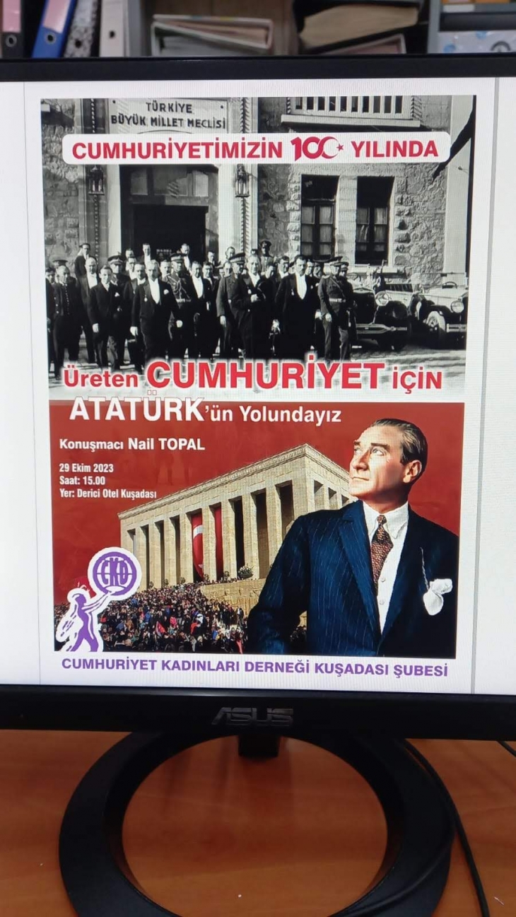 Cumhuriyetimizin 100. Yılında Atatürk'ün yolundayız 