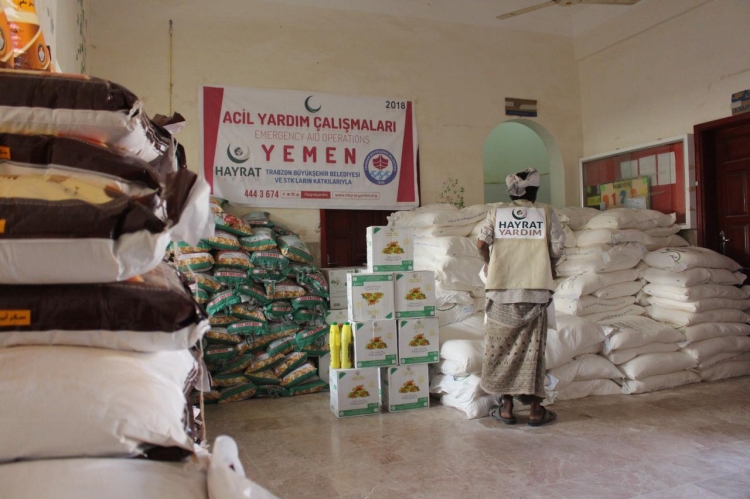 Yemenlilere Gıda Yardımı